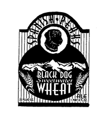 SPANISH PEAKS BLACK DOG SWEETWATER WHEAT ALE logo