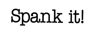 SPANK IT! logo
