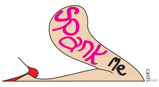 SPANK ME CARDS.COM logo