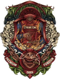 SPANK'EM PREMIUM DARK FUNDUN logo