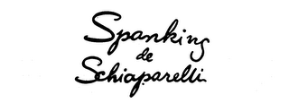 SPANKING DE SCHIAPARELLI logo