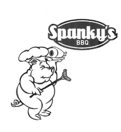 SPANKY'S BBQ logo