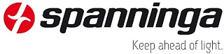 SPANNINGA KEEP AHEAD OF LIGHT. logo