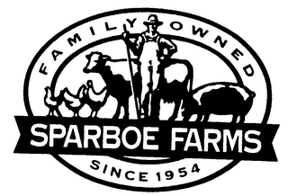 SPARBOE FARMS FAMILY OWNED SINCE 1954 logo