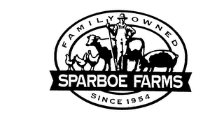 SPARBOE FARMS FAMILY OWNED SINCE 1954 logo