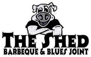 SPARE THE SHED BARBEQUE & BLUES JOINT logo