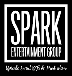 SPARK ENTERTAINMENT GROUP UPSCALE EVENT DJS & PRODUCTION logo