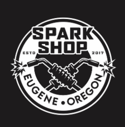 SPARK SHOP ESTD 2017 EUGENE • OREGON logo