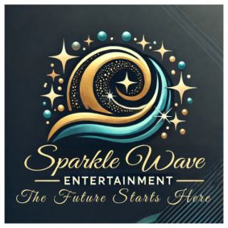 SPARKLE WAVE ENTERTAINMENT THE FUTURE STARTS HERE logo