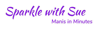 SPARKLE WITH SUE MANIS IN MINUTES logo
