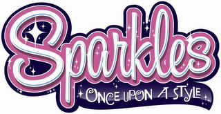 SPARKLES ONCE UPON A STYLE logo