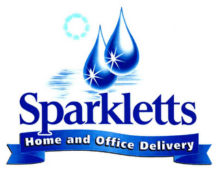 SPARKLETTS HOME AND OFFICE DELIVERY logo