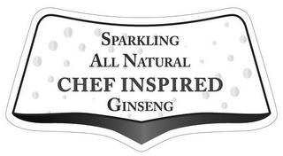 SPARKLING ALL NATURAL CHEF INSPIRED GINSENG logo