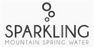 SPARKLING MOUNTAIN SPRING WATER logo