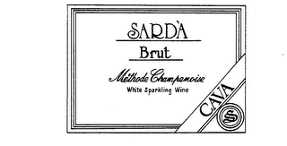 SPARKLING WINE CAVA METHODE CHAMPENOISE SARDA GRAN BRUT logo