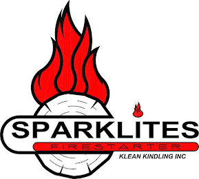 SPARKLITES FIRESTARTER KLEAN KINDLING INC logo