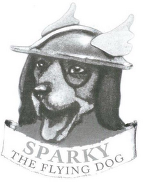 SPARKY THE FLYING DOG logo