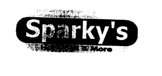SPARKY'S HOT DOGS & MORE logo