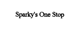 SPARKY'S ONE STOP logo