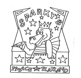 SPARKY'S PALACE IN PLAYLAND logo