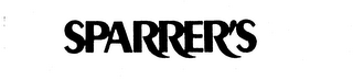 SPARRER'S logo