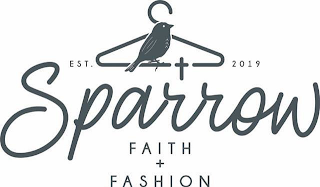 SPARROW FAITH + FASHION EST. 2019 logo