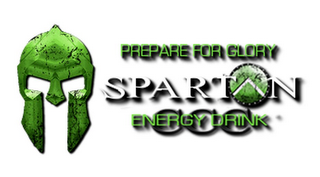 SPARTAN CCC PREPARE FOR GLORY ENERGY DRINK logo