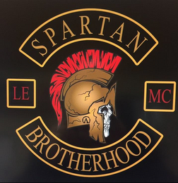 SPARTAN LE MC BROTHERHOOD logo