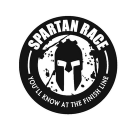SPARTAN RACE YOU'LL KNOW AT THE FINISH LINE logo