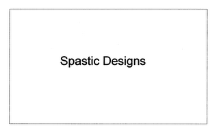 SPASTIC DESIGNS logo