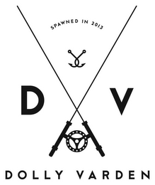 SPAWNED IN 2013 D V DOLLY VARDEN logo