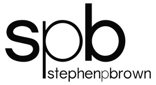 SPB STEPHENPBROWN logo