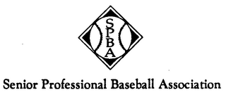 SPBA SENIOR PROFESIONAL BASEBALL ASSOCIATION logo