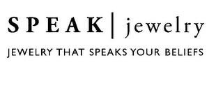 SPEAK | JEWELRY JEWELRY THAT SPEAKS YOUR BELIEFS logo