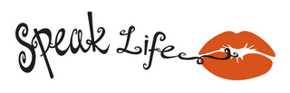 SPEAK LIFE logo