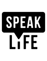 SPEAK LIFE logo