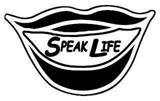 SPEAK LIFE logo