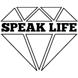 SPEAK LIFE logo
