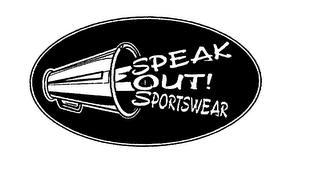 SPEAK OUT! SPORTSWEAR logo
