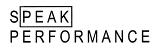 SPEAK PERFORMANCE logo