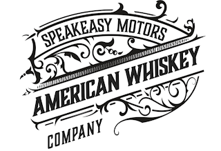 SPEAKEASY MOTORS AMERICAN WHISKEY COMPANY logo