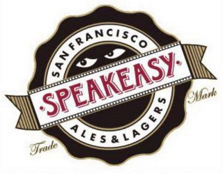 SPEAKEASY SAN FRANCISCO ALES & LAGERS TRADE MARK logo