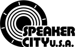 SPEAKER CITY U.S.A. logo