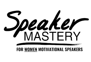 SPEAKER MASTERY FOR WOMEN MOTIVATIONAL SPEAKERS logo