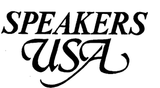 SPEAKERS USA logo