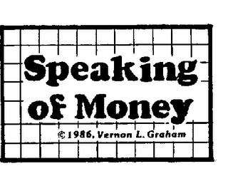 SPEAKING OF MONEY logo