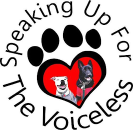 SPEAKING UP FOR THE VOICELESS logo