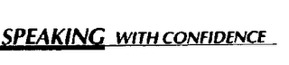 SPEAKING WITH CONFIDENCE logo