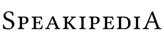 SPEAKIPEDIA logo