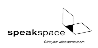 SPEAKSPACE GIVE YOUR VOICE SOME ROOM logo